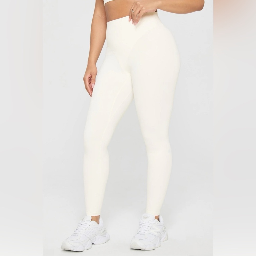 Fabletics Butter Soft Cream Leggings by Khloé